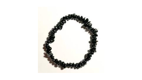 bracelet Spinelle noir baroque