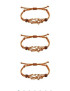 Bracelets Brun Porte Pierre