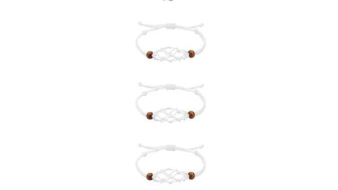 Bracelets Blanc Porte Pierre