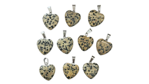 Pendentif Coeur Jaspe...