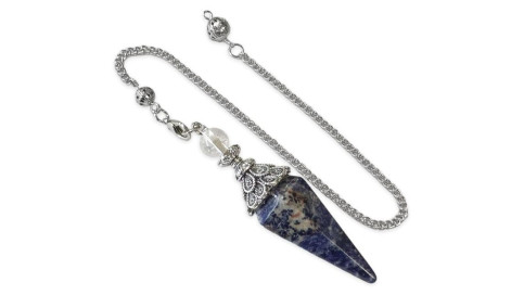 Pendule Sodalite 6 faces &...