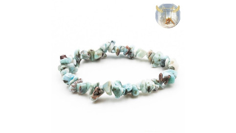 Bracelet Larimar Baroque A+