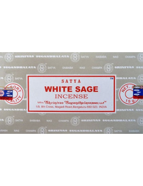 ☆ Encens Indien ☆ Satya Sauge Blanche 15g ☞ White Sage