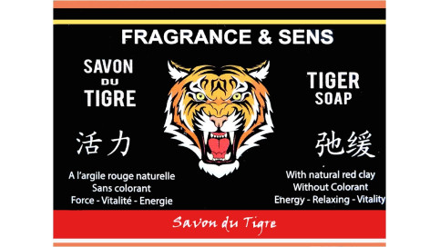 Savon fragrances & sens savon du tigre 100g