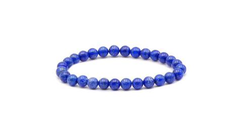 BRACELET BOULE 08MM LAPIS...